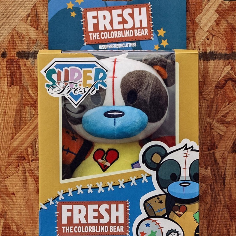 SuperFresh Colorblind Fresh the Bear